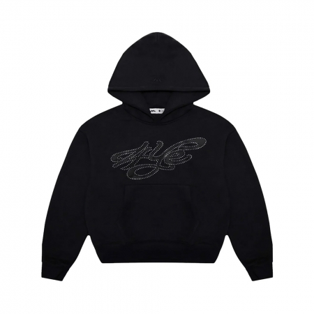 Hoodies cotton rhinestones